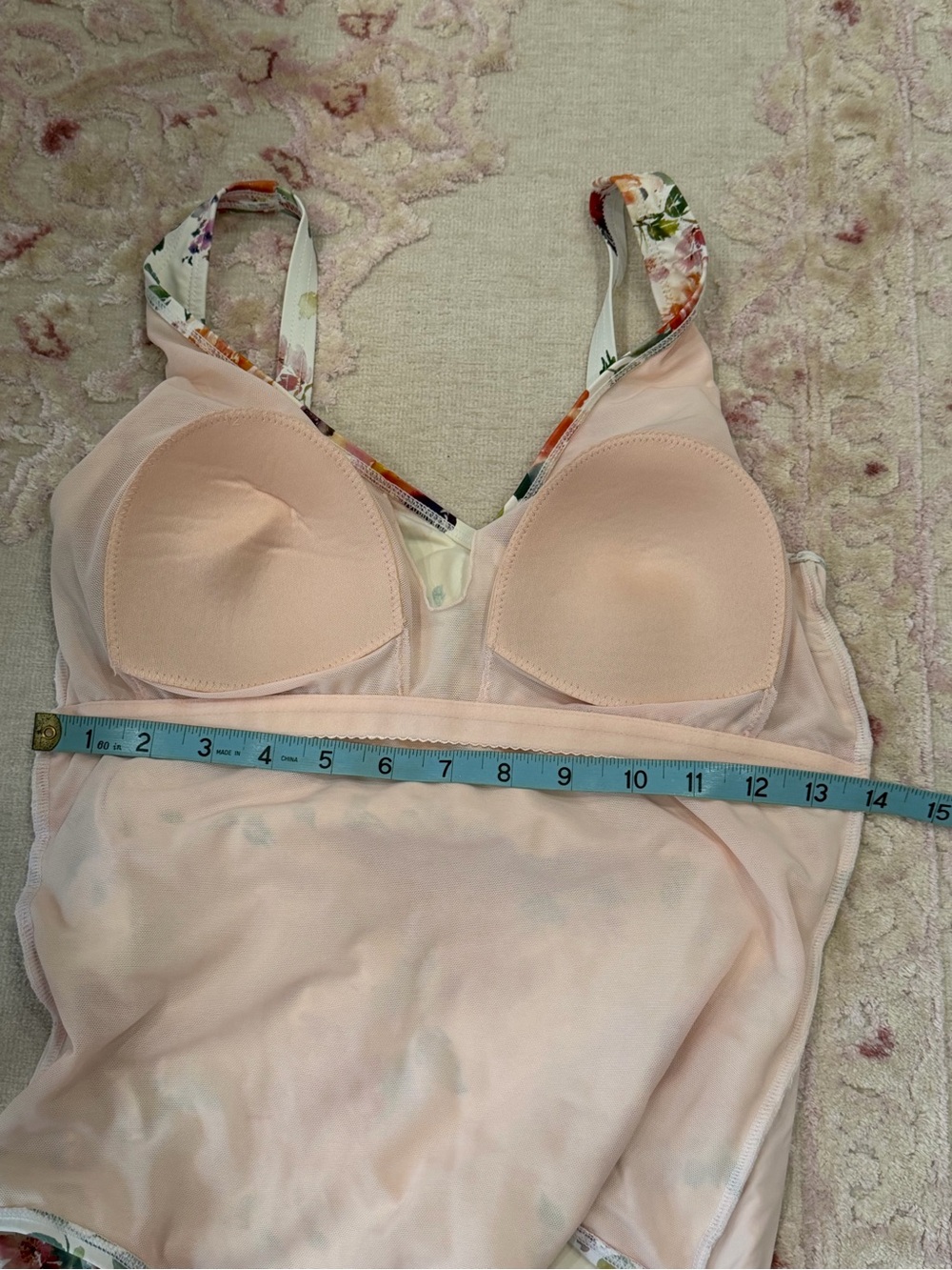 Nitpuck floral one piece, medium - Picture 5 of 7